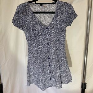 💙Blue Floral Mini Dress💙
